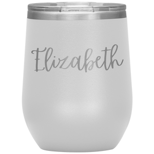 Elizabeth Custom Wine Tumbler