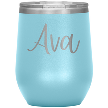 Load image into Gallery viewer, Ava Custom Wine Tumbler