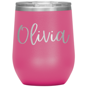 Olivia Custom Wine Tumbler