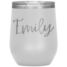 Load image into Gallery viewer, Emily Custom Wine Tumbler