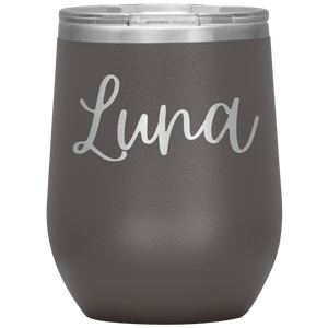 Luna Custom Wine Tumbler