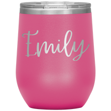 Load image into Gallery viewer, Emily Custom Wine Tumbler