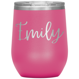 Emily Custom Wine Tumbler