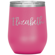 Load image into Gallery viewer, Elizabeth Custom Wine Tumbler