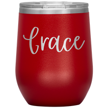 Load image into Gallery viewer, Grace Custom Wine Tumbler