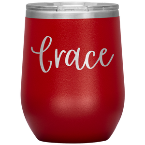 Grace Custom Wine Tumbler