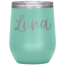 Load image into Gallery viewer, Luna Custom Wine Tumbler