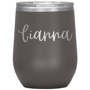 Gianna Custom Wine Tumbler