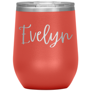 Evelyn Custom Wine Tumbler