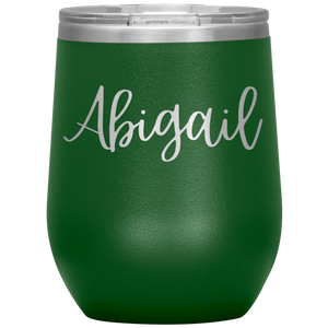 Abigail Custom Wine Tumbler