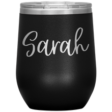 Load image into Gallery viewer, Sarah Custom Wine Tumbler