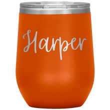 Load image into Gallery viewer, Harper Custom Wine Tumbler