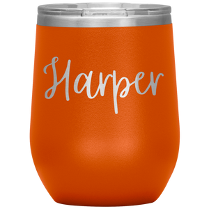 Harper Custom Wine Tumbler