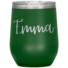 Load image into Gallery viewer, Emma Custom Wine Tumbler