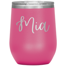 Load image into Gallery viewer, Mia Custom Wine Tumbler