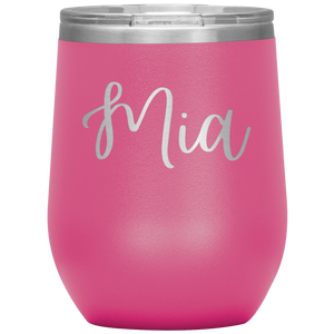 Mia Custom Wine Tumbler