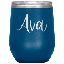 Load image into Gallery viewer, Ava Custom Wine Tumbler