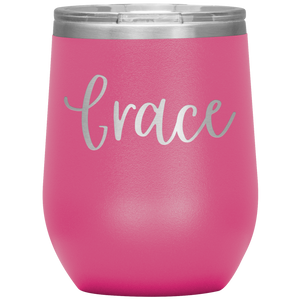 Grace Custom Wine Tumbler