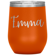 Load image into Gallery viewer, Emma Custom Wine Tumbler