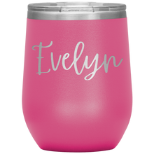 Load image into Gallery viewer, Evelyn Custom Wine Tumbler