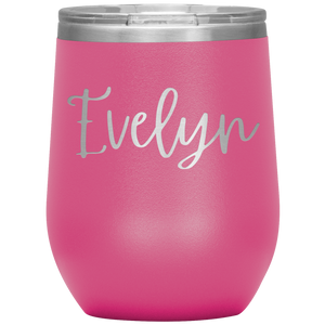 Evelyn Custom Wine Tumbler