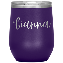 Load image into Gallery viewer, Gianna Custom Wine Tumbler