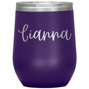 Gianna Custom Wine Tumbler