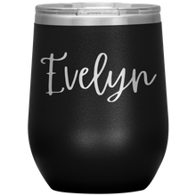 Load image into Gallery viewer, Evelyn Custom Wine Tumbler