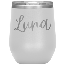 Load image into Gallery viewer, Luna Custom Wine Tumbler