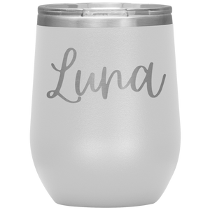 Luna Custom Wine Tumbler