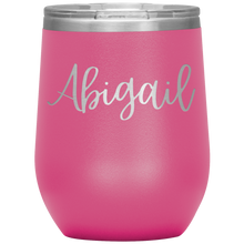 Load image into Gallery viewer, Abigail Custom Wine Tumbler