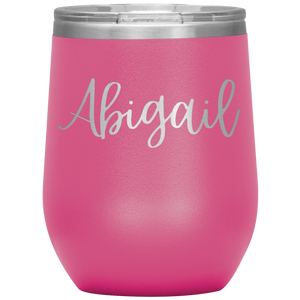 Abigail Custom Wine Tumbler