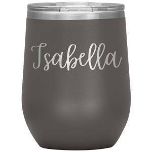 Isabella Custom Wine Tumbler